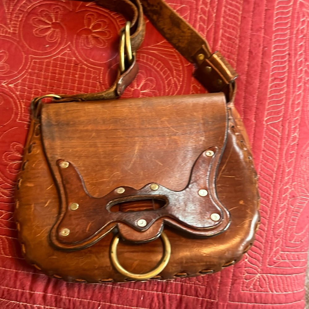 Vintage leather bag from the 60’s!